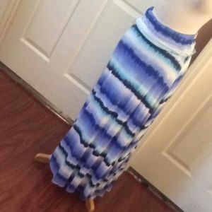 Multicolor Long Skirt
